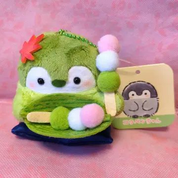 코우펜짱 경단 함께 여행가요~ 말차 코우펜짱 손바닥 마스코트