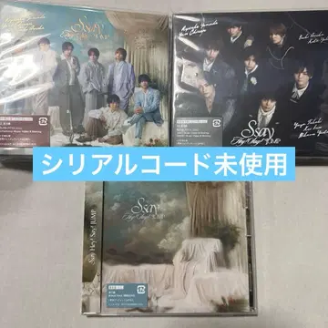 시리얼 코드 미사용 Hey! Say! JUMP 앨범 3 형태