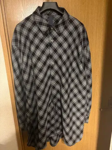 신야 코즈카 플란넬 셔츠 체크 셔츠