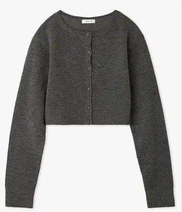 FRAY.ID 컴팩트 크루넥 가디건