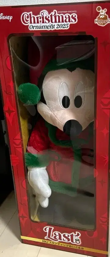 디즈니 해피 복권 크리스마스 오너먼트 라스트상 미키