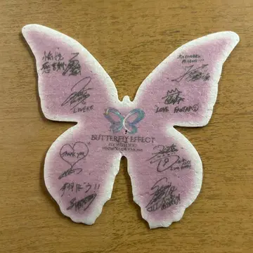 FANTASTICS 메시지 카드 나비 낙하물 5
