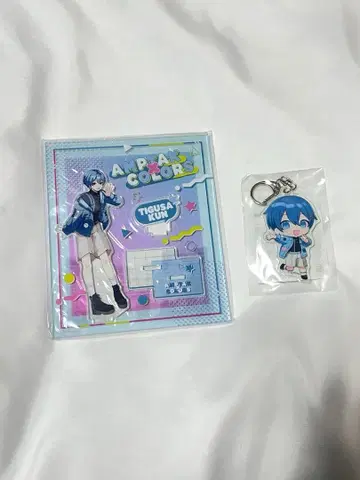 치구사 군 아크릴 스탠드 무지개 ver.