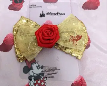 기간 한정 판매! Disney Parks 벨 머리띠 리본