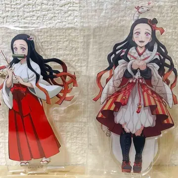 귀멸의 칼날 설날 뱀띠 아크릴 스탠드 네즈코