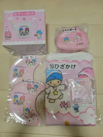 키키라라 찻주전자 무릎담요 파우치 등