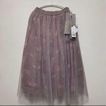 택 포함 미사용! 오샤레 워커 somari 이소재 튤 레이스 스커트