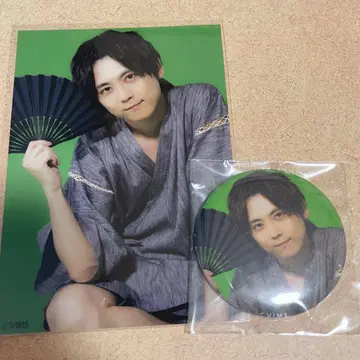 카지 유키 대특집 브로마이드와 캔뱃지