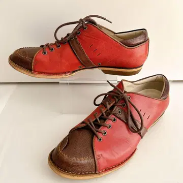 캐서린 햄넷 런던 레이스업 가죽 신발 25cm