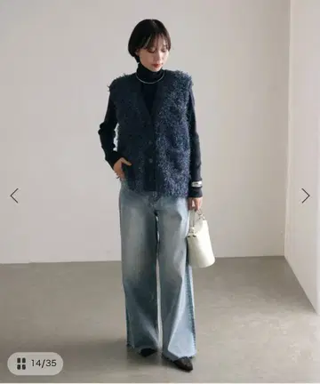 [ 새상품급 ] 라 토탈리테 La Totalite 페더 베스트