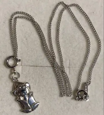 HELLO KITTY 실버925 목걸이