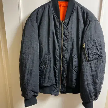 남성용 비기 듀플렉스 MA-1 플라이트 자켓 리버서블