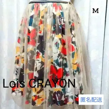 로이스크레용 보타니컬 샤샤 스커트 M