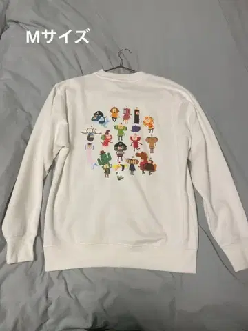 카타마리 맨투맨 트레이닝복 화이트 M 사이즈