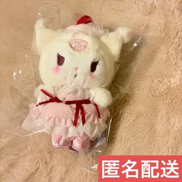 산리오 딸기 휘핑 케이크 시리즈 마스코트 백참 쿠로미