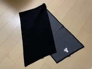 FLISTFIA 프리스토피아 머플러 스톨 블랙 x 그레이