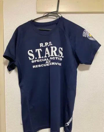 바이오하자드 x 바디 메이커 드라이 T셔츠