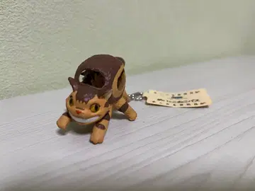 메이와 아기 고양이 버스 키링 토토로 고양이 버스