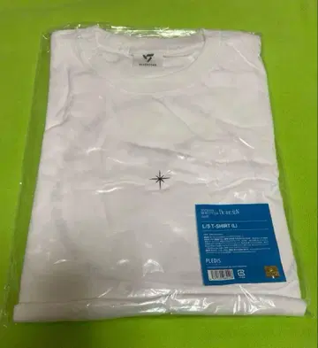 SEVENTEEN BE THE SUN JP 화이트 T셔츠 (L) 긴팔