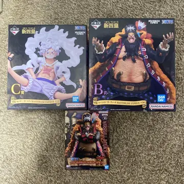 원피스 제일복권 피규어 묶음 판매 루피 기어5 검은 수염