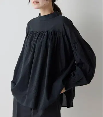 Whim Gazette 로우밴드 카라 풀오버