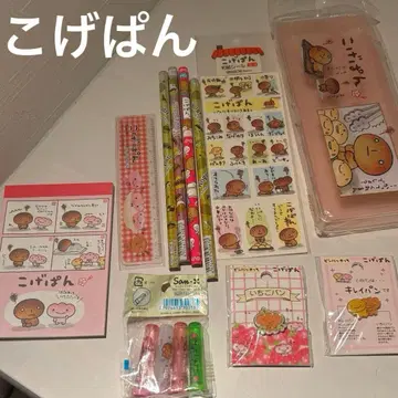 코게빵 딸기빵 문구류, 핀 배지 세트 레어템 헤이세이 레트로