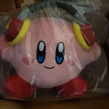 커비 헤드폰 포함 봉제 인형 제일복권