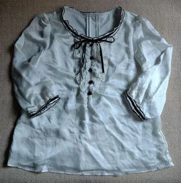 크리스마스 세일 ef-de 7부 소매 블라우스