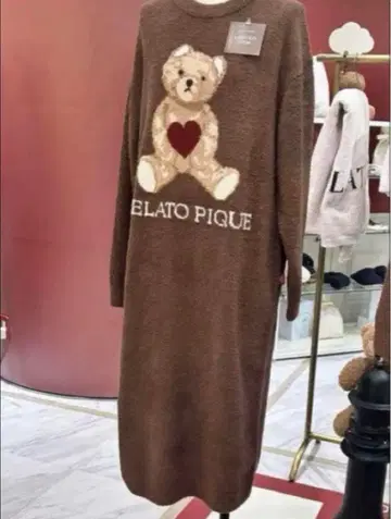 젤라또피케 gelato pique 니트 스웨터 한정품 원피스