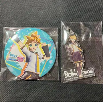 하츠네 미쿠 project DIVA MEGA 39's 카가미네 렌 캔뱃지