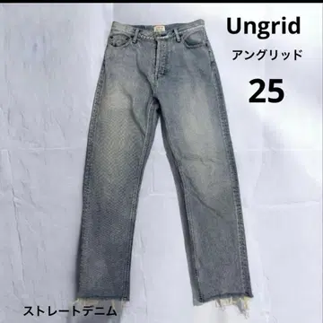 Ungrid 블리치 데님 25 컷오프 스트레이트 여성용 인기