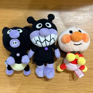 프리티 비즈 컬렉션 아기 호빵맨 세균맨 봉제 인형