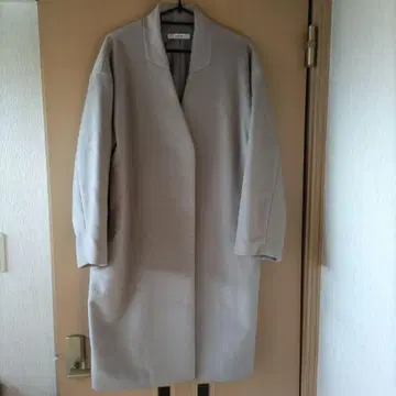 저널 스탠다드 레리움 relume 노카라 코트 울 혼방