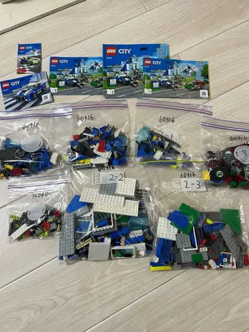 LEGO City 경찰서 세트 60316, 60312, 30640