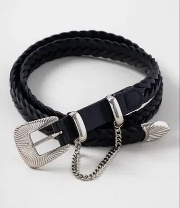 Jieda 뜨개질 웨스턴 가죽 벨트