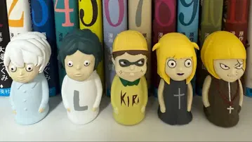 데스노트 피규어 손가락 인형 가챠가챠 전종 세트