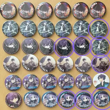 우라시마사카타센 시마 캔 배지