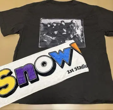 SnowMan 라이브 T셔츠 초상 ver 타월