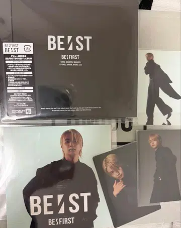 BE:FIRST DVD 주논 스티커 아코디언 트레이딩 카드