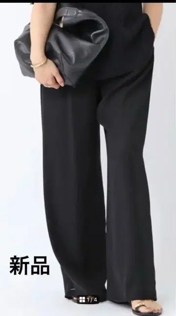 [ 새상품 ] 두지엠 클라세 이지 와이드 팬츠 블랙