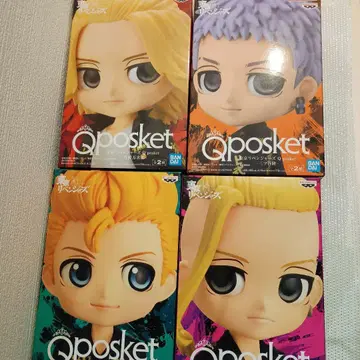 도쿄 리벤저스 Qposket 피규어 4체 세트