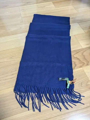 NOGLOR COLLECTION 네이비 머플러 캐시미어