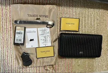 BRAUN BUFFEL 블랙 클러치백