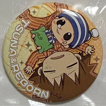 가정교사 히트맨 reborn! 네보네보 캔뱃지 사와다 츠나요시 츠나 리본