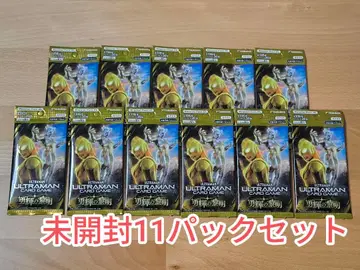 울트라맨 카드 게임 용기의 여명 미개봉 11팩
