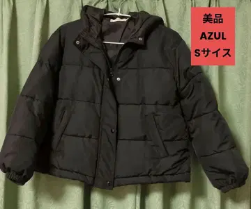 AZUL 후드 다운 자켓 블랙 S 사이즈