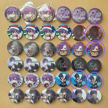 우라시마사카타센 시마 캔 배지