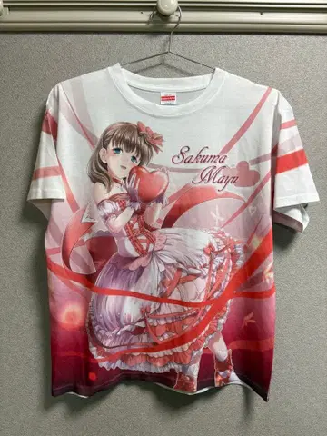 사쿠마 마유 아이돌 마스터 신데렐라 걸스 T셔츠 M 사이즈