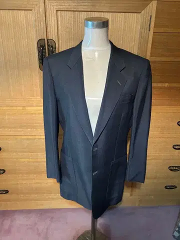 빈티지 수트 다크 그레이 테일러드 자켓