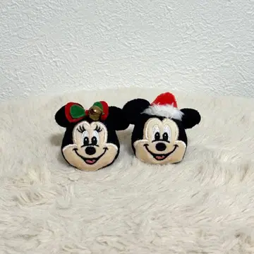 디즈니 크리스마스 반지 세트 미키 미니 2024